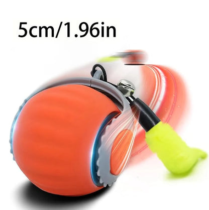 Smart Cat Toys Ball Automatic Interactive Pet Electric Rolling Teaser USB Rechargeable Kitty Moving Bouncing Ball Christmas Gift